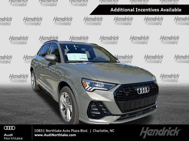 new 2025 Audi Q3 car, priced at $44,060