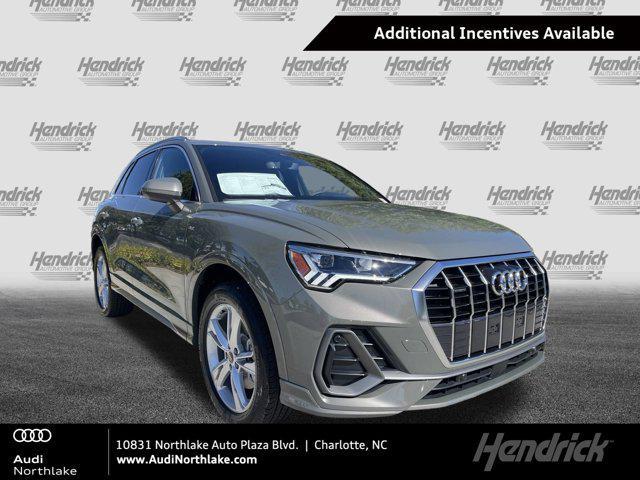 new 2024 Audi Q3 car, priced at $45,075