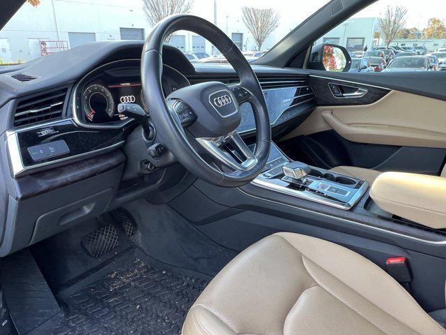 used 2021 Audi Q8 car, priced at $45,238