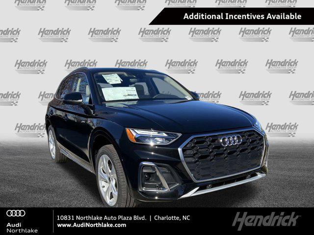 new 2025 Audi Q5 car, priced at $58,085