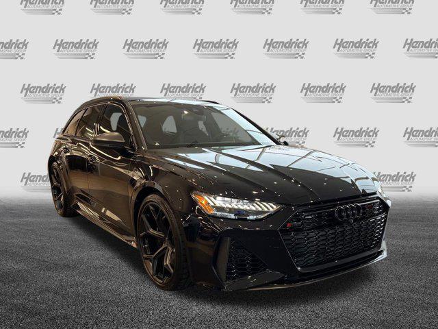 new 2025 Audi RS 6 Avant car, priced at $155,395