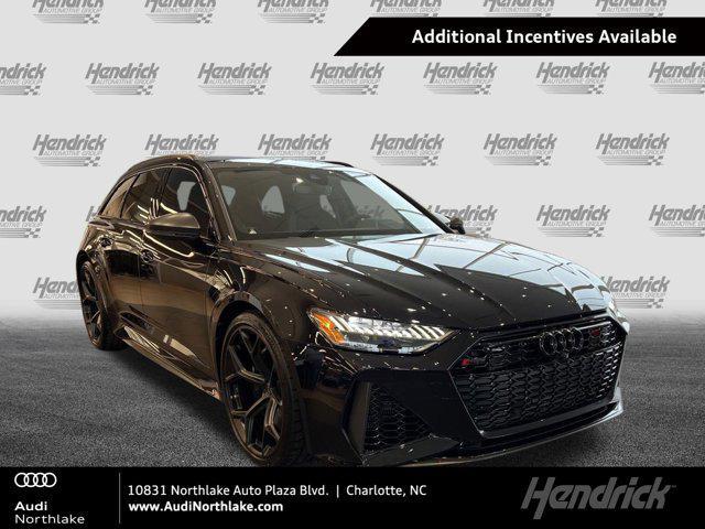 new 2025 Audi RS 6 Avant car, priced at $155,395