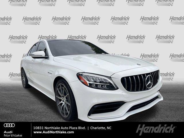 used 2020 Mercedes-Benz AMG C 63 car, priced at $45,999