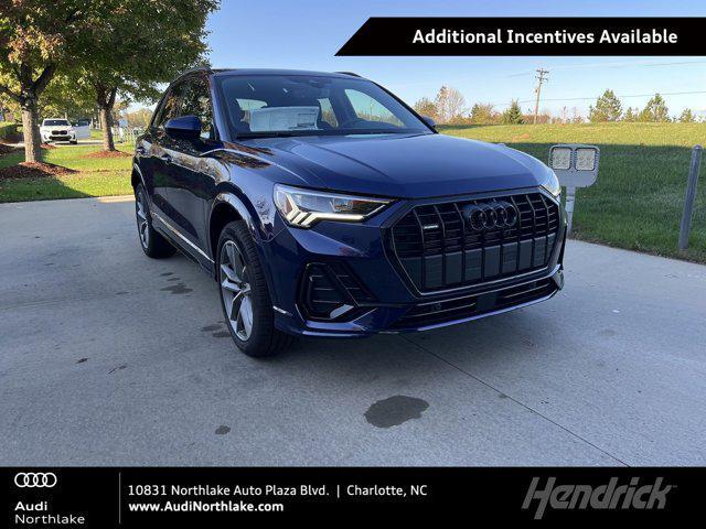 new 2025 Audi Q3 car, priced at $46,110