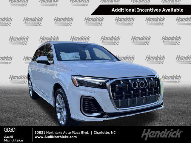 new 2025 Audi Q7 car, priced at $75,800