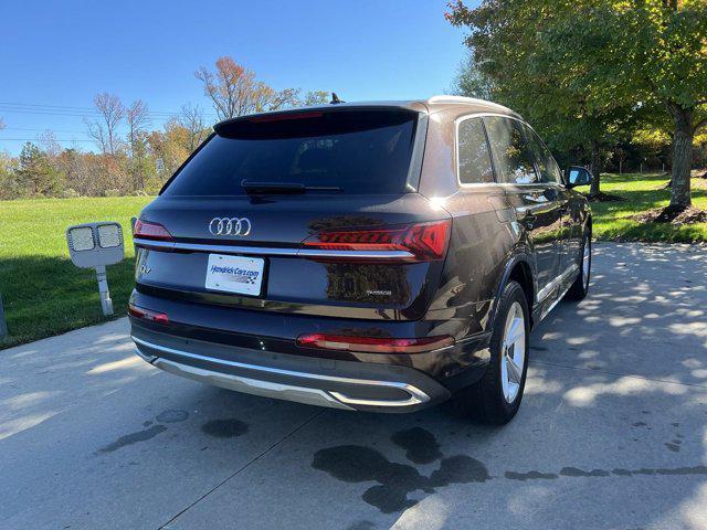 used 2021 Audi Q7 car, priced at $37,999