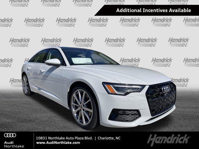 new 2025 Audi A6 car, priced at $63,135