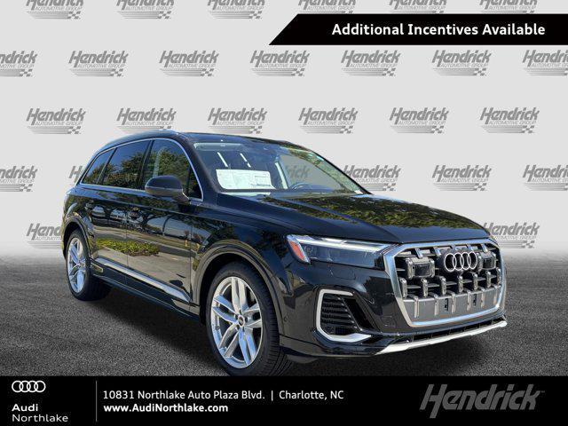 new 2025 Audi Q7 car, priced at $77,080