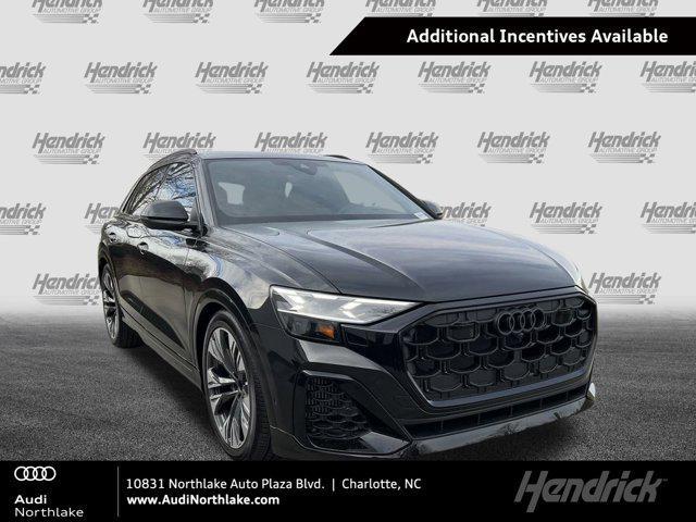 new 2025 Audi Q8 car, priced at $92,915