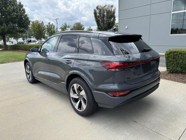 new 2025 Audi Q6 e-tron car, priced at $75,155