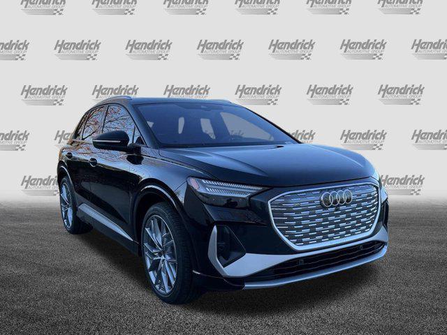 new 2025 Audi Q4 e-tron car, priced at $67,215