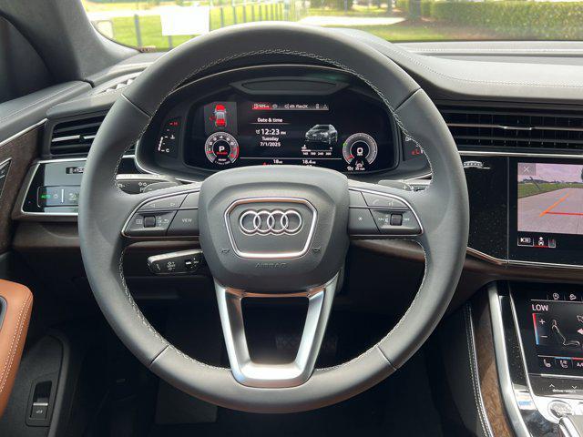 new 2025 Audi Q8 car, priced at $93,665