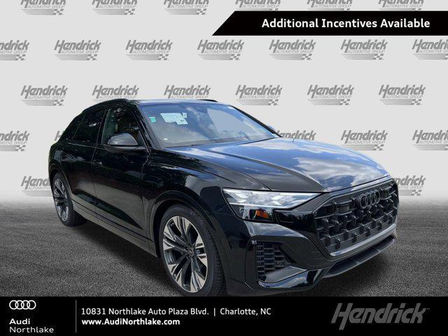 new 2025 Audi Q8 car, priced at $93,665