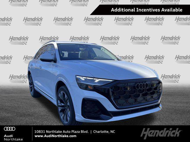 new 2025 Audi Q8 car, priced at $85,865