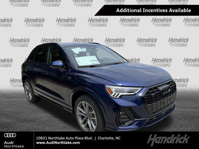 new 2025 Audi Q3 car, priced at $46,110