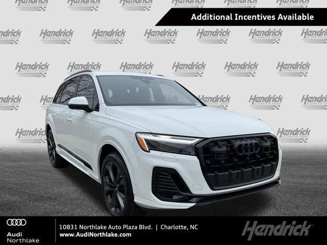 new 2025 Audi Q7 car, priced at $77,155