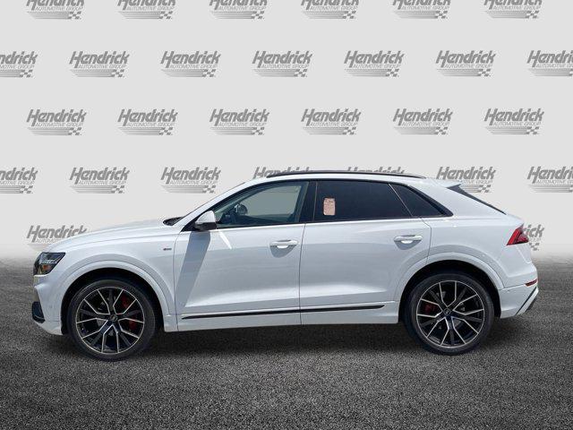 used 2023 Audi Q8 car, priced at $70,556