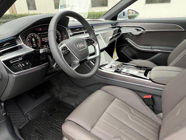 new 2025 Audi A8 car, priced at $106,975