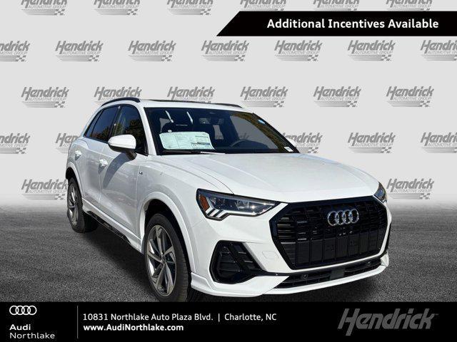 new 2025 Audi Q3 car, priced at $43,465