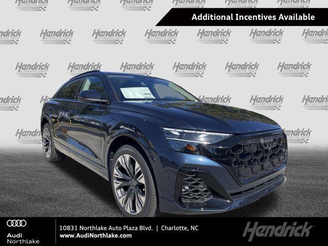 new 2025 Audi Q8 car, priced at $86,015