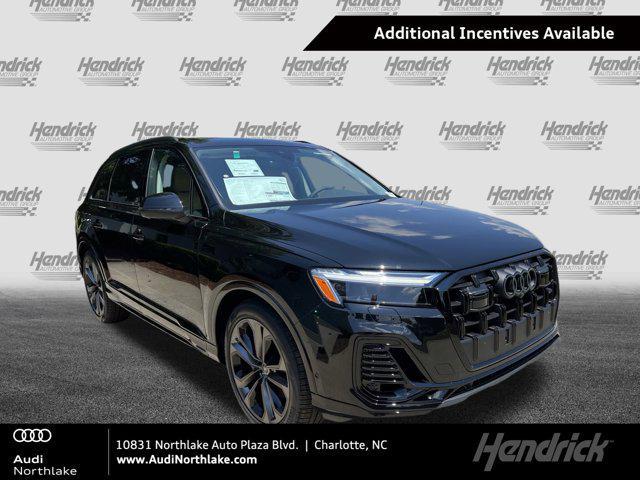 new 2025 Audi Q7 car, priced at $77,450