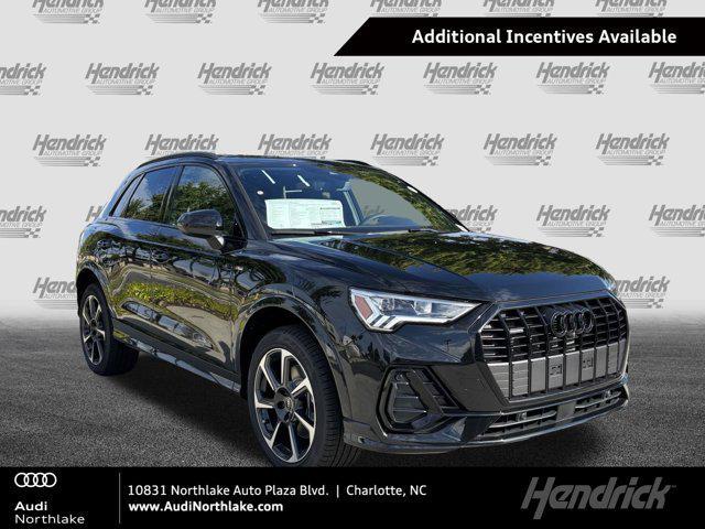 new 2025 Audi Q3 car, priced at $47,240