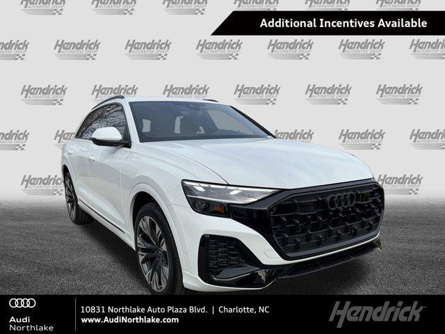 new 2025 Audi Q8 car, priced at $80,120