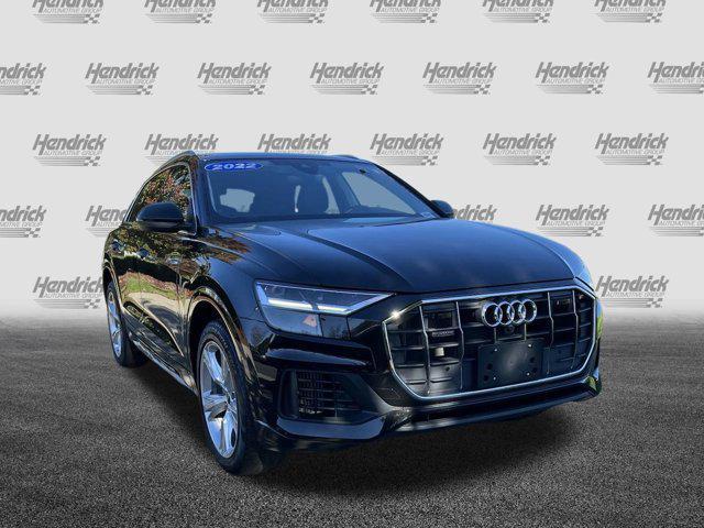 used 2022 Audi Q8 car, priced at $54,999