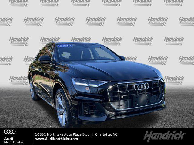 used 2022 Audi Q8 car, priced at $54,999