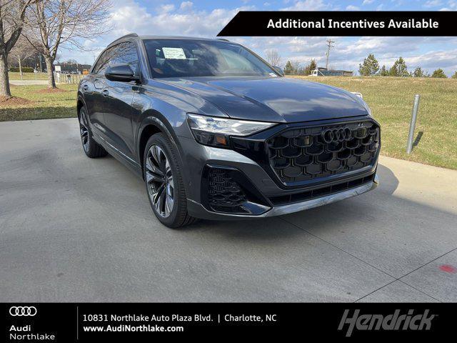 new 2025 Audi Q8 car, priced at $89,215