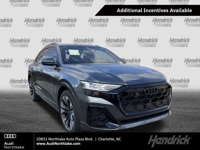 new 2025 Audi Q8 car, priced at $89,215