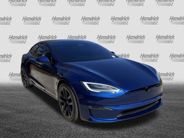 used 2021 Tesla Model S car, priced at $51,999