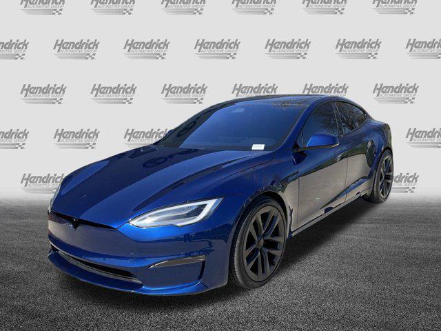 used 2021 Tesla Model S car, priced at $51,999