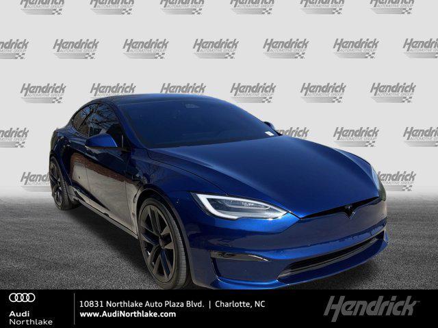 used 2021 Tesla Model S car, priced at $51,999