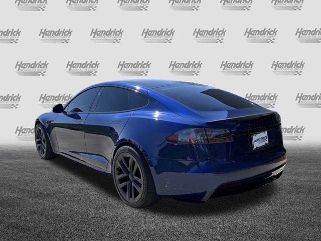 used 2021 Tesla Model S car, priced at $51,999