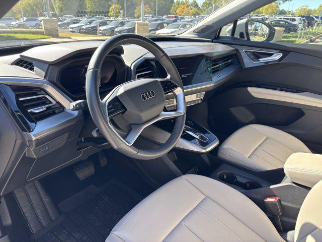 used 2023 Audi Q4 e-tron car, priced at $27,999
