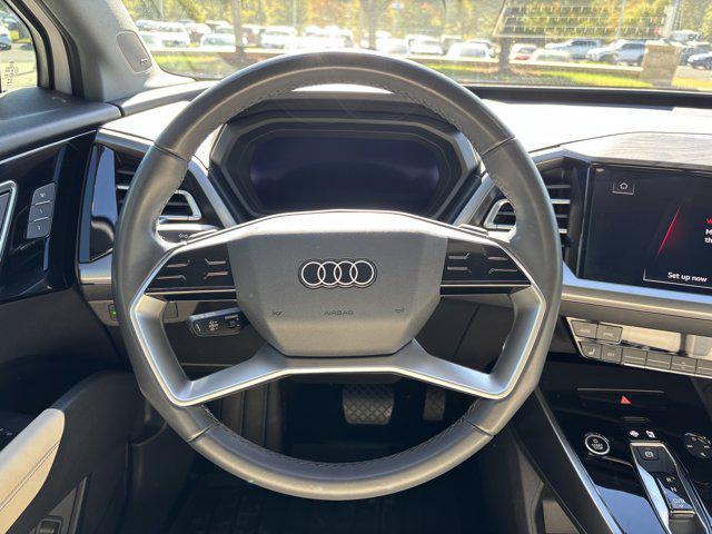 used 2023 Audi Q4 e-tron car, priced at $27,999