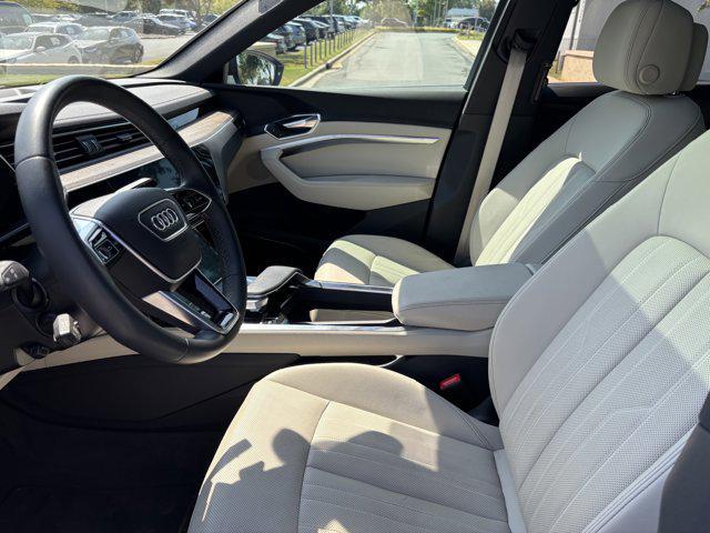used 2024 Audi Q8 e-tron car, priced at $39,997