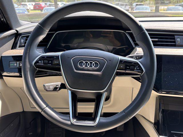 used 2024 Audi Q8 e-tron car, priced at $39,997