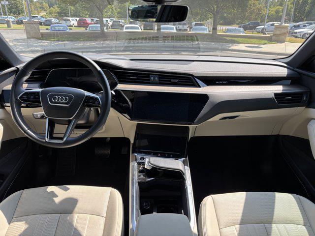 used 2024 Audi Q8 e-tron car, priced at $39,997