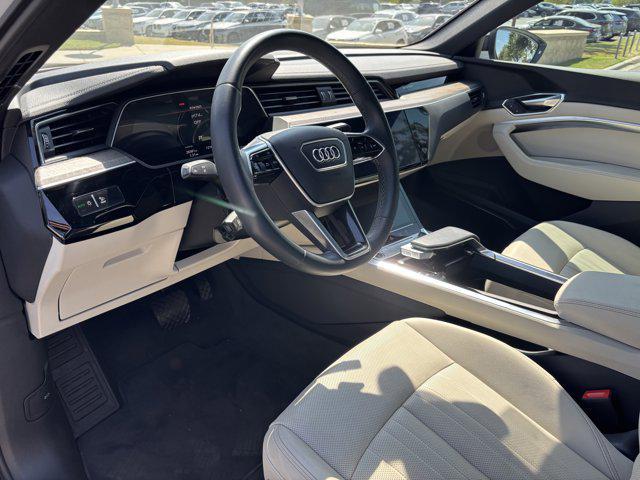 used 2024 Audi Q8 e-tron car, priced at $39,997