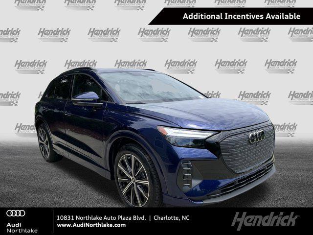 new 2025 Audi Q4 e-tron car, priced at $57,775