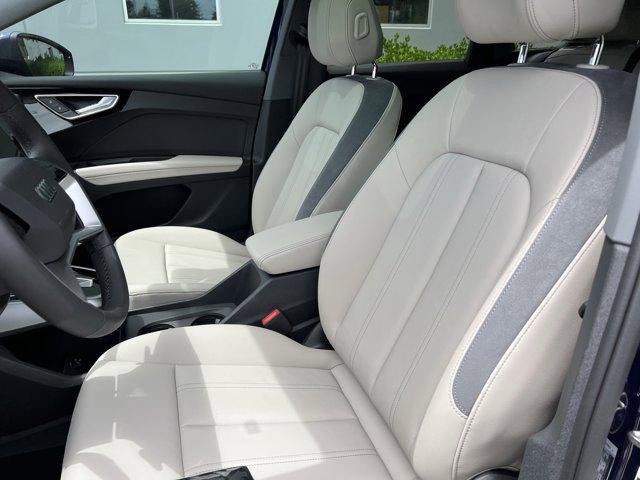 new 2025 Audi Q4 e-tron car, priced at $57,775