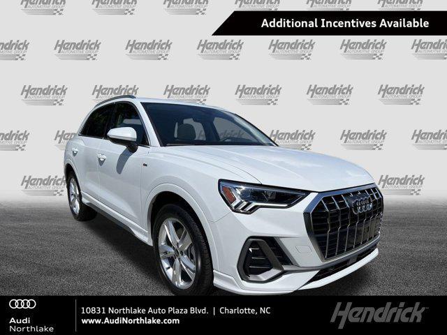 new 2024 Audi Q3 car, priced at $48,140