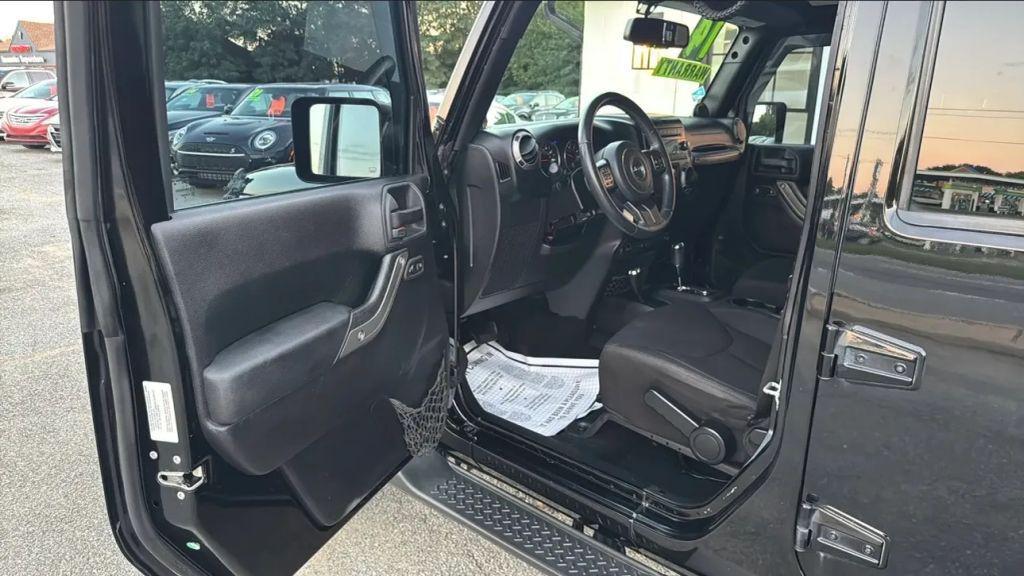 used 2014 Jeep Wrangler Unlimited car, priced at $14,995