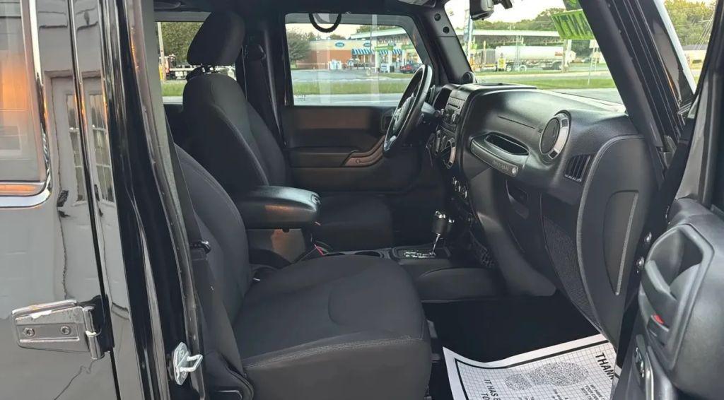 used 2014 Jeep Wrangler Unlimited car, priced at $14,995