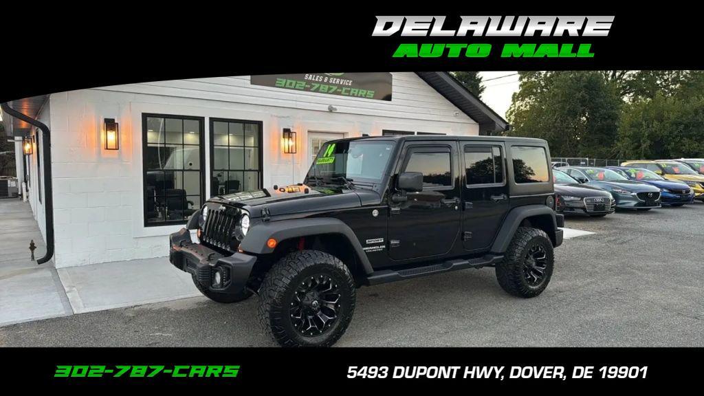 used 2014 Jeep Wrangler Unlimited car, priced at $14,995