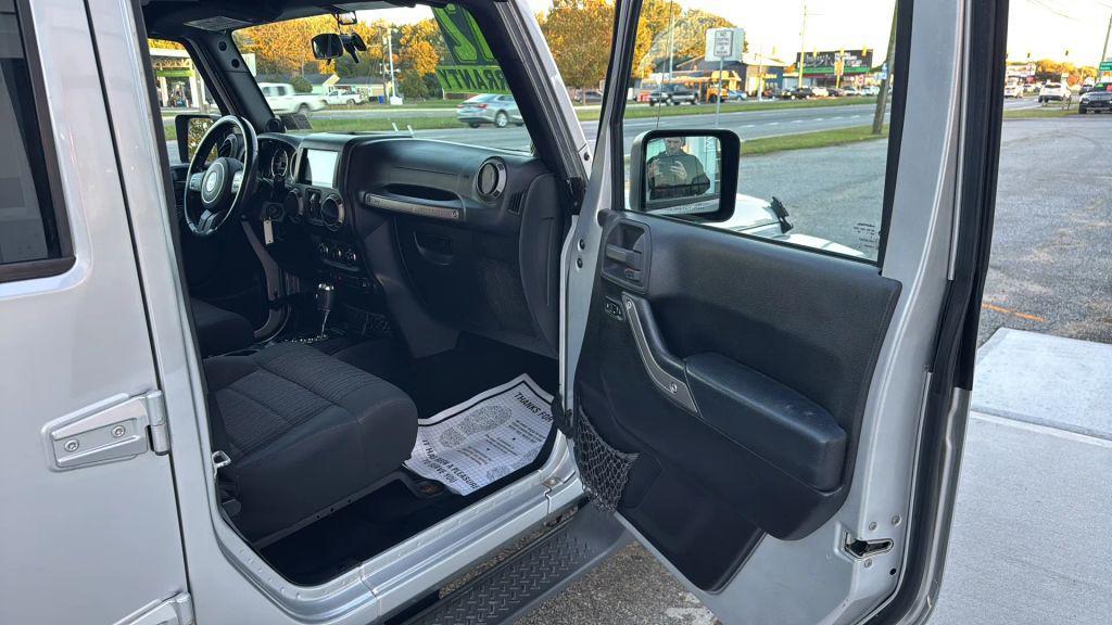 used 2012 Jeep Wrangler Unlimited car, priced at $11,995