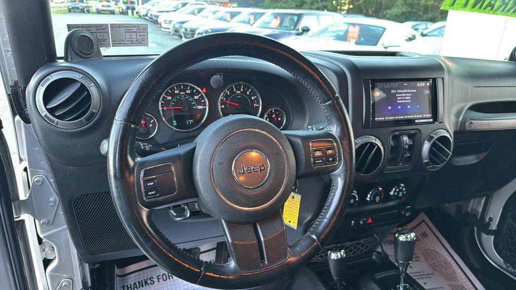 used 2012 Jeep Wrangler Unlimited car, priced at $11,995