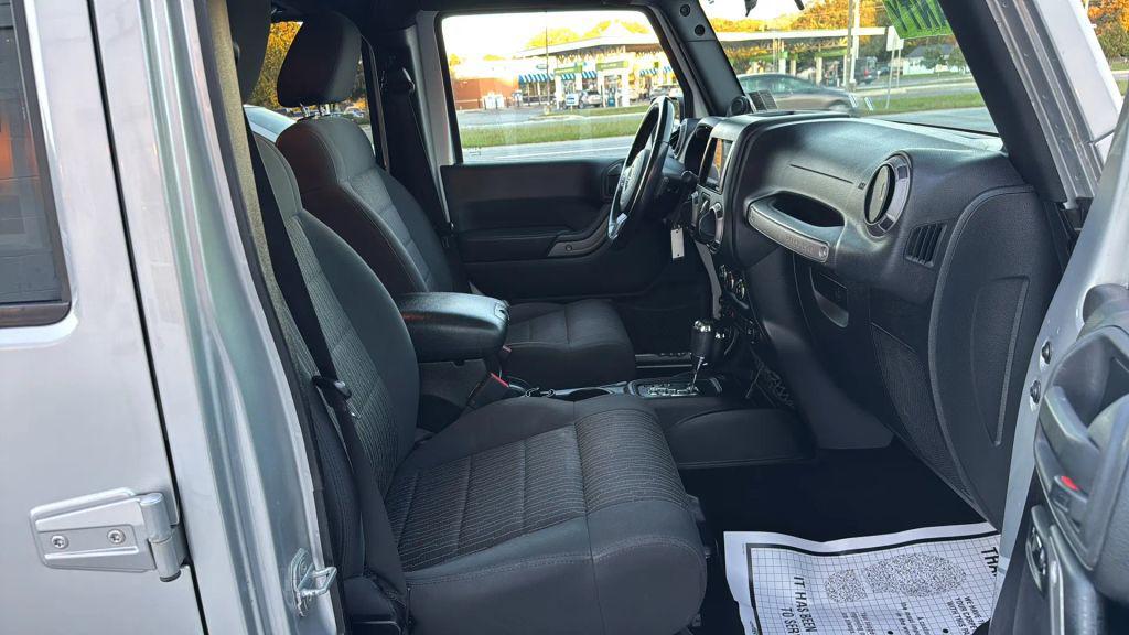 used 2012 Jeep Wrangler Unlimited car, priced at $11,995
